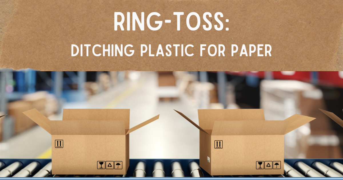 With an ever-watchful eye on single-use plastics in the retail world ...