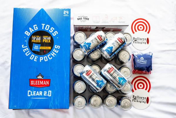 Sleeman 0 Clear 2.0 bean bag toss